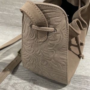 Anthropologie mtng leather bag